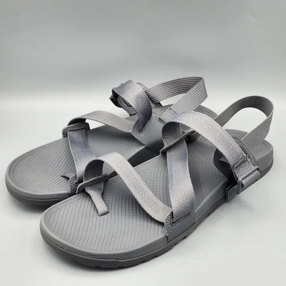 Chaco Men's Lowdown 2 Outdoor Strappy Sandals Grey JCH107849 Size 14